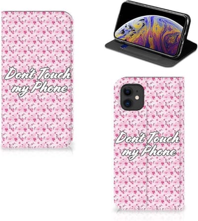 Apple iPhone 11 Design Case Flowers Pink DTMP