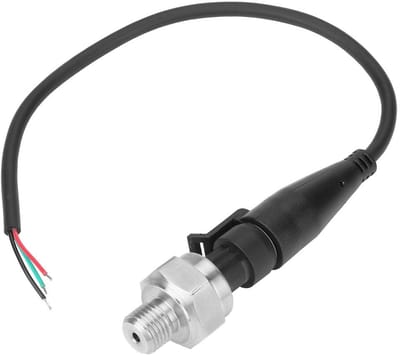 Dailygoods- Druktransducer Lichtgewicht - Roestvrij Stalen Behuizing - Analoge Sensor - Nauwkeurigheid 1% FS - G1/4" Draad - Eenvoudig te Installeren - Drukmeter
