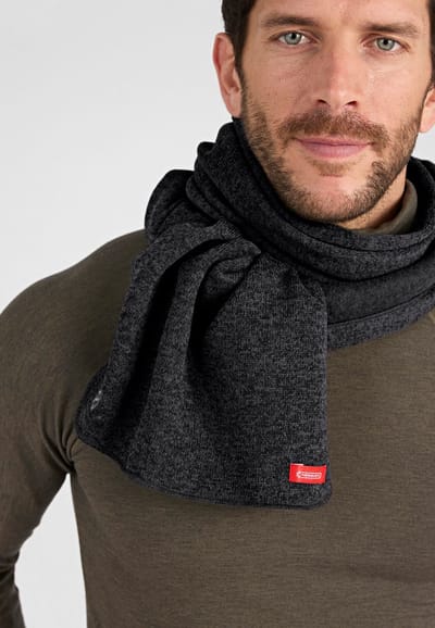 Damart - Fleece sjaal uniseks warm Thermolactyl - Dames - Zwart - Eén maat