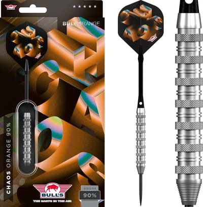 Bull's Chaos Orange 90% - Dartpijlen