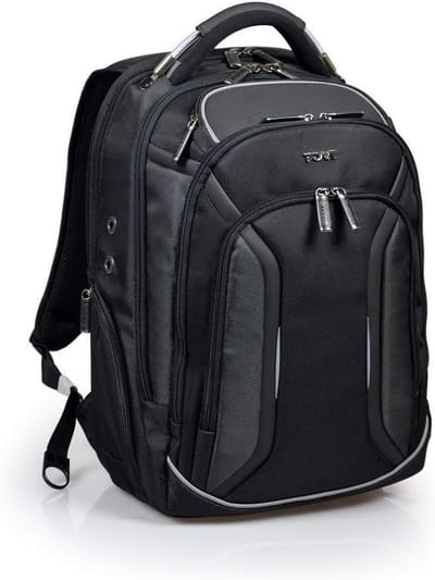 Luxe Laptoprugzak 15,6 inch voor Zakenreizen met Tabletvak en Trolleyband