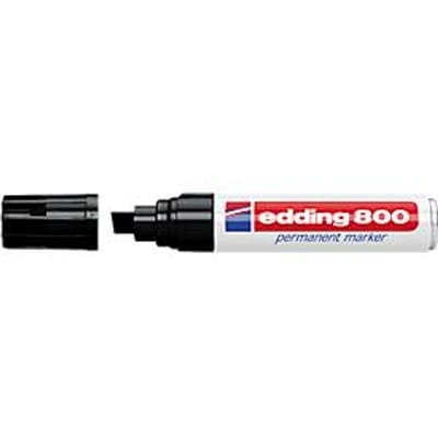 Edding - Viltstift edding 800 schuin zwart 4-12mm | 5 stuks