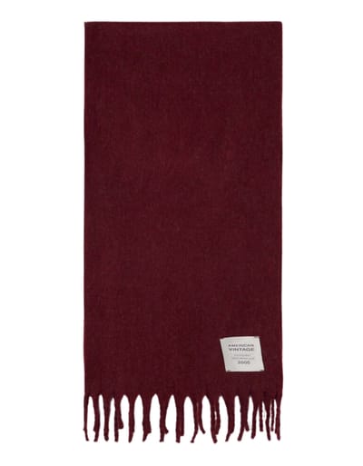 American Vintage Zinaco Sjaals Bordeaux Zi20ah26