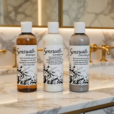 Set MedSense Sensuals - complete bad verzorging: Shampoo, Conditioner en Douchegel 250ml