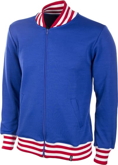 COPA - Engeland 1966 Retro Voetbalvest - Heren - Blauw - S