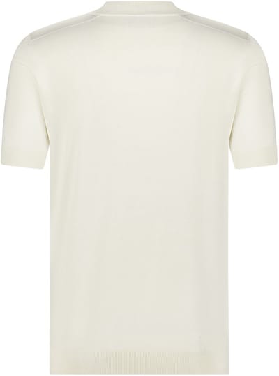 Blue Industry poloshirt korte mouw creme
