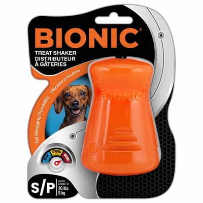BIONIC voederspeeltje Treat Shaker oranje