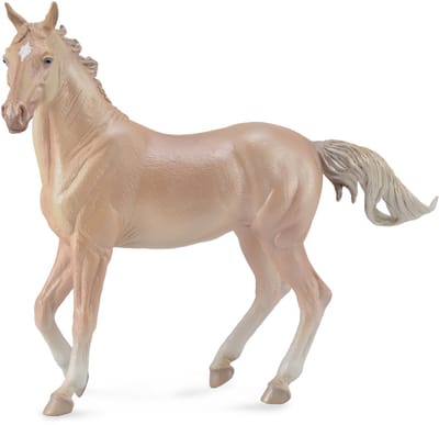 COLLECTA Figurine - Akhal-Teke Merrie Perlino - (Xl) - Paarden - Handgeschilderd - Miniatuur