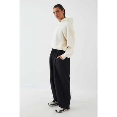 Dames Dsgn Studio Oversized Broek Met Elastische Taille En Ballonpijpen | Zwart | Maat: XS