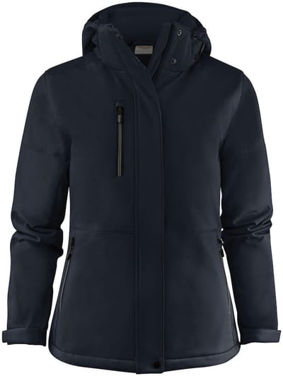 Printer SOFTSHELL OVERLANDING LADY 2261070 - Donker marine - S