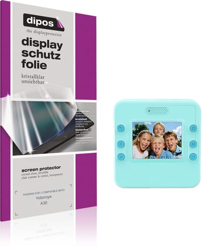 dipos – 4x Beschermfolie geschikt voor Yidoroye A30 | Krasbestendige & heldere Screenprotector Ultra-Thin