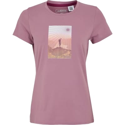 T-shirt Korte Mouwen Hiking Dames
