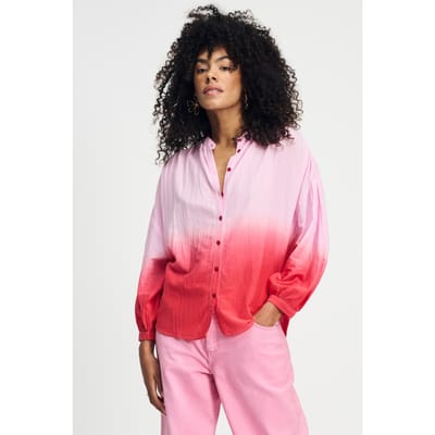 POM Amsterdam Blouse - Faded Scarlet Red Größe: 38 | Blusen Outlet | Damen | Rot