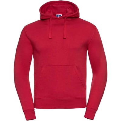 Russell Heren Authentieke Hoodie (Klassiek rood)