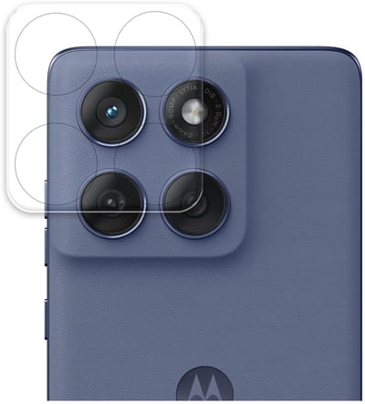 Rosso Camera Protector Geschikt voor Motorola Edge 60 Pro | Camera Lens Bescherming | Case Friendly | Ultra Dun Glas | Transparant