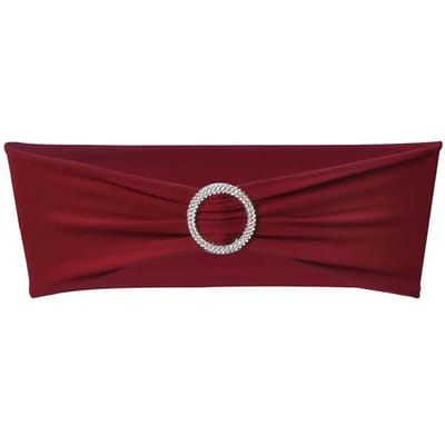 vidaXL - Decoratief - stoellint - met - een - diamant - 25 - stuks - (wijnrood)