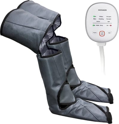 Happyment Voetmassage Apparaat en Beenmassage - Compressie Massage Elektrisch - 6 Verschillende Standen - Verbetert de Bloedsomloop