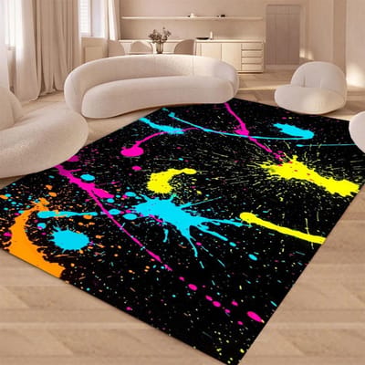 Disney Kleurrijk Graffiti Tapijt Vloerkleed voor Huis Woonkamer Slaapkamer Bank Deurmat Decoratie, Kinder Speelruimte Tapijt Vloermat Cadeau 120*160cm