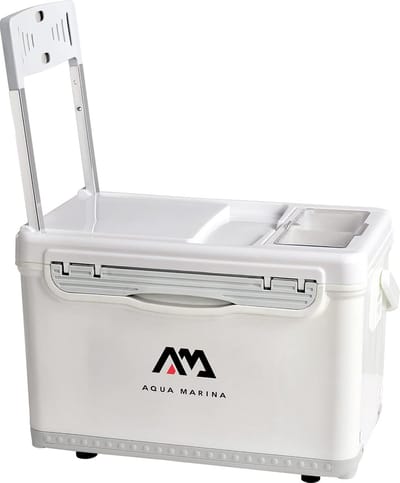 Koelbox Stoel - Opbergbox Zitje - Water Sporten - 2-in-1 Functie - 51x28x34 cm - Multicolor