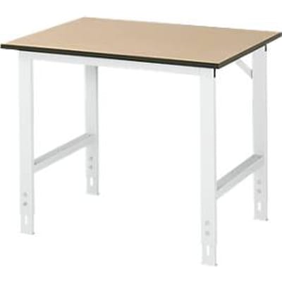 Table de travail, plateau en MDF, l. 1000 x P 800 x H 760-1080 mm