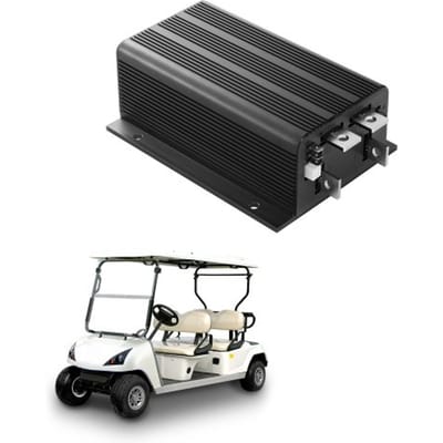 VEVOR Golfkar-snelheidsregelaar, 36V 500A, DC-motorregelaar ter vervanging van Club Car-golfkarren, IP65-bescherming, aluminium ABS-behuizing, compatibel met modellen 1205-117/1205M-5603