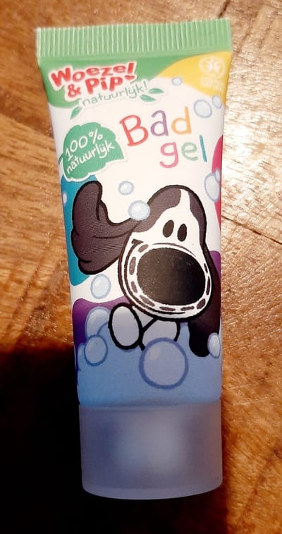 woezel & pip badgel - mini - 15ml - reisverpakking - travel - pocketsize - babylotion - kraamcadeau