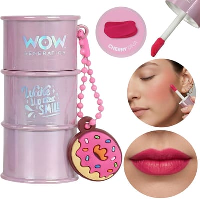 WOW Generation 2in1 lippenstift en blush voor meisjes, veilige cosmetica voor kinderen