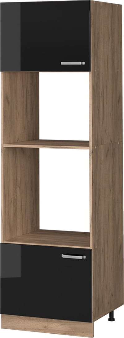 Vicco R-Line Magnetronkast – 60 cm Zwart hoogglans
