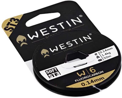 Westin W6 St3 50 M Flurocarbon Goud 0.140 mm