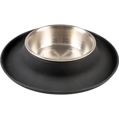 Duvoplus - Drinkbak - Kat - Eetkom Stone Happy Cat Ø10,5 - 300ml Geel - 1st