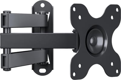 SNJY® TV Beugels Draaibaar en Kantelbaar - TV Beugel - Muurbeugel TV - Voor 13-30 Inch - Tot 15 KG - Zwart