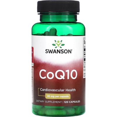 Coq10, 30 mg, 120 capsules