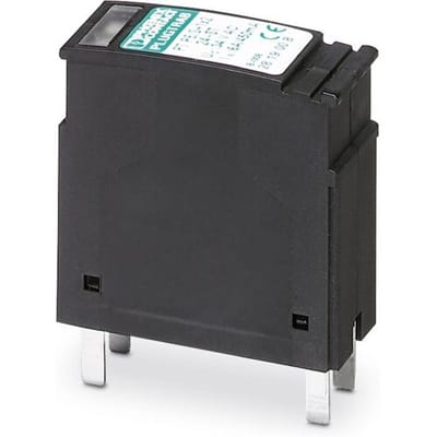 Phoenix Contact 2819008 PT PE/S+1X2-24-ST Insteekbare overspanningsafleider Set van 10 stuks Overspanningsbeveiliging voor: Verdeelkast 0.7 kA 10...