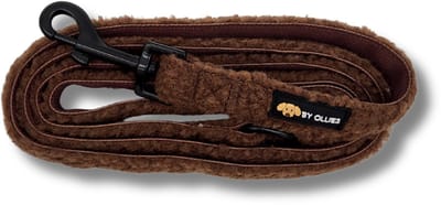 By Ollies Hondenriem teddy Chocolate - Maat S (1.5 x 152cm)