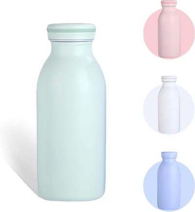 RVS Waterfles 350 ml - Thermosfles voor Koude en Warme Dranken, Lekvrij en Duurzaam, Ideaal voor Water, Koffie en Melk