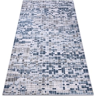 Kleden Rugsx Tapijt ACRYL DIZAYN 124 blauw 80x150 cm