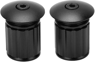 Dailygoods- Vergrendelingsdop Verstelbaar - Fiets-expansiestangblok - Aluminiumlegering - Voor Vouwfiets/Mountainbike - Bovendiameter 23,5 mm - Hoogte 29 mm - Fietsstuurplug