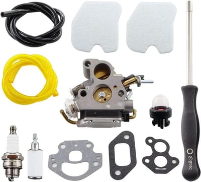 Kettingzaag Carburateur Set - Vervangende Onderdelen - Motor Onderhoud - Compleet Met Accessoires - 231 Gram - Aluminium