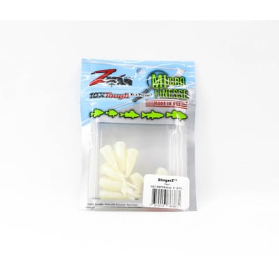 Leurre souple Zman StingerZ 2 pouces 8/paquet perle (3871)