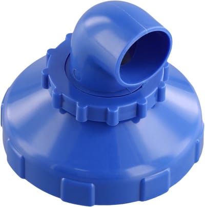 360° Draaibare Inlaatmondstuk voor Zwembaden - Ventilatieaccessoires voor 32 mm en 38 mm Slangen, Ideaal voor Intex en Andere Merken