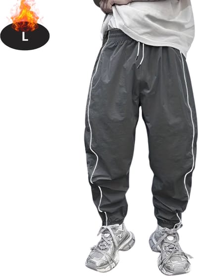 Livano Trainingsbroek Heren - Sportbroek - Trainingsbroek Lang - Trainingspak - Sportkleding - Grijs - L