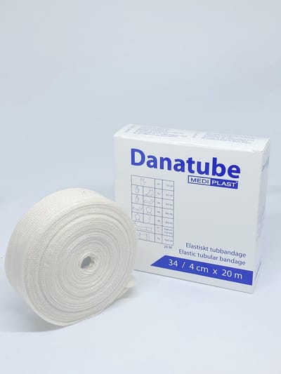 Danatube Elastisch Buisverband 3.4cm x 20m - Pols en Elleboog