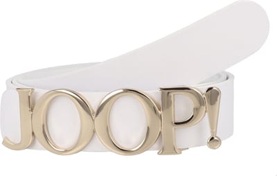 Joop! Riem Leer - Dames - 80 cm - white-gold