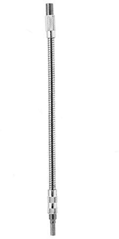 Allecto - Flexible 1/4 inch screwdriver - Flexibele schroevendraaier - Ideaal voor krappe ruimtes - Stainless steel - Voor hand- en elektrische sch...
