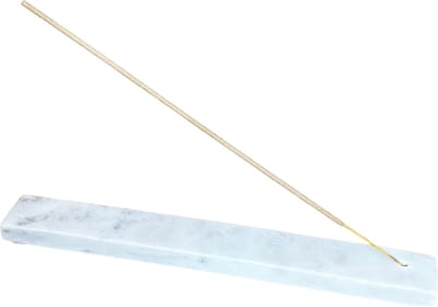 Premium Wierookhouder Masief Marmer en 20 stuks Amber 25.5 x 3 x 1.5 cm