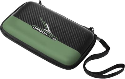 Professionele Dartpijlen Koker Set | Carbon Stijl Opbergcase | Groen