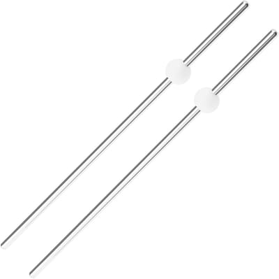 Afvoerarm Wastafel - Reparatiedelen Kraan - Sanitair Reparatie - Roestvrij Staal - 200 mm Lengte - Zilver