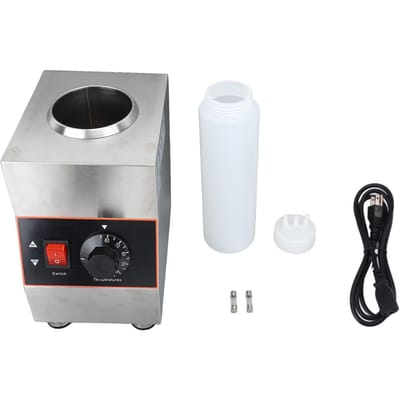 Sauswarmer 650ML 160W Snelle Verhitting Precieze Temperatuurregeling Chocolade Jam Warmhoudmachine L white