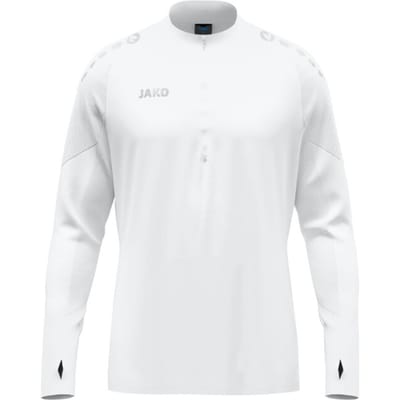 Jako Light Flow Ziptop Kinderen - Wit | Maat: 128
