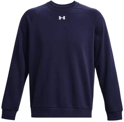 Under Armour Pullover UA Rival Fleece Crew Midnight Navy-4XL